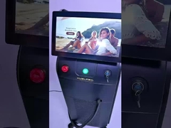 1200W Laser Hair Removal Mesin permanen 120J/cm2 Dengan TEC Sapphire kontak pendinginan